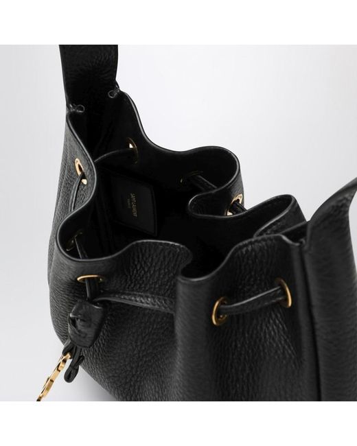 Saint Laurent Black Hobo Bag Paris Vii Schwarze Mini