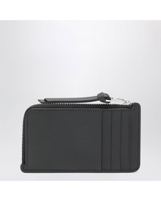 Loewe Green Flag Card Holder With Coin Pocket for men