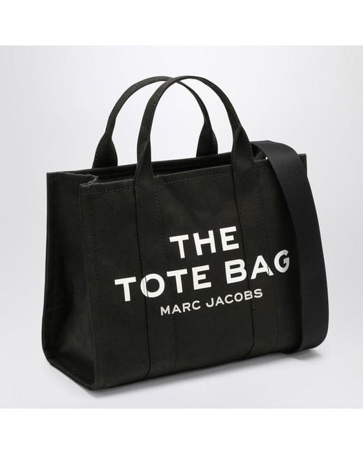 Medium tote bag nera in canvas di Marc Jacobs in Black