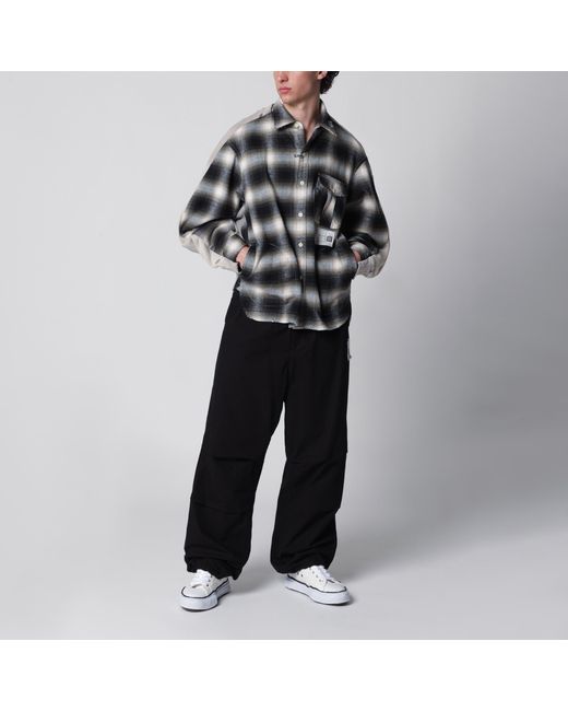 Maison Mihara Yasuhiro Gray Reversible Shirt Jacket for men