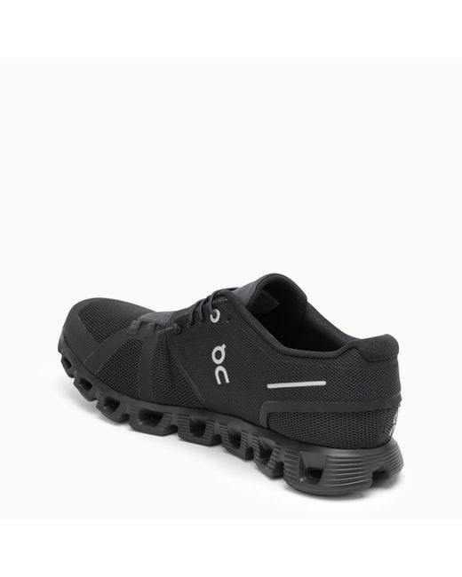 On Shoes Black Cloud 5 Low Trainer for men
