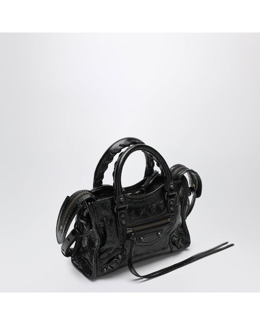 Balenciaga Black Le City Nano Leather Handbag
