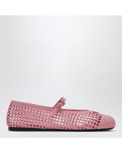 Prada Pink Ballerinas