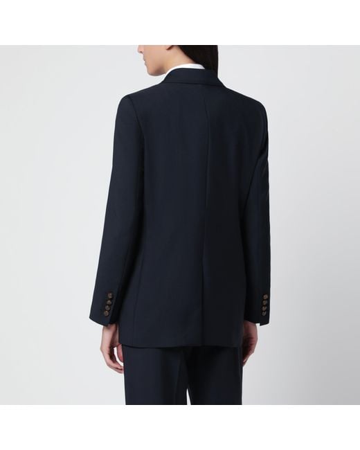 Blazé Milano Blue Double-Breasted Jacket