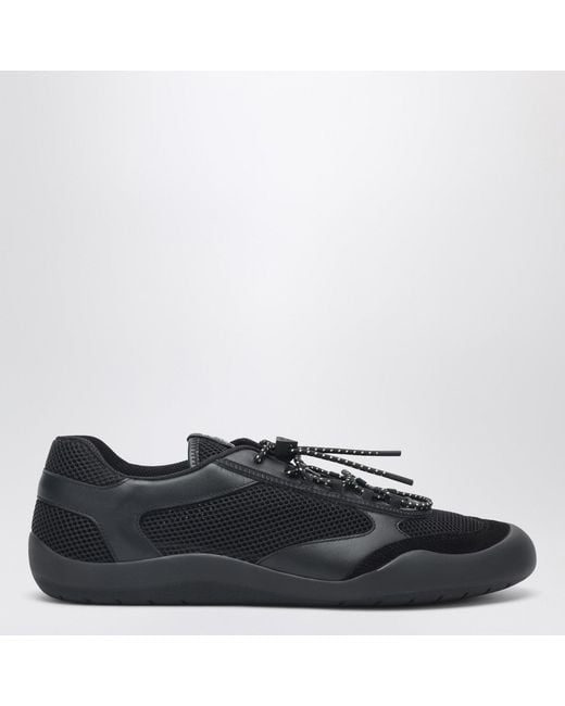 Prada Black Speedrock Sneakers for men