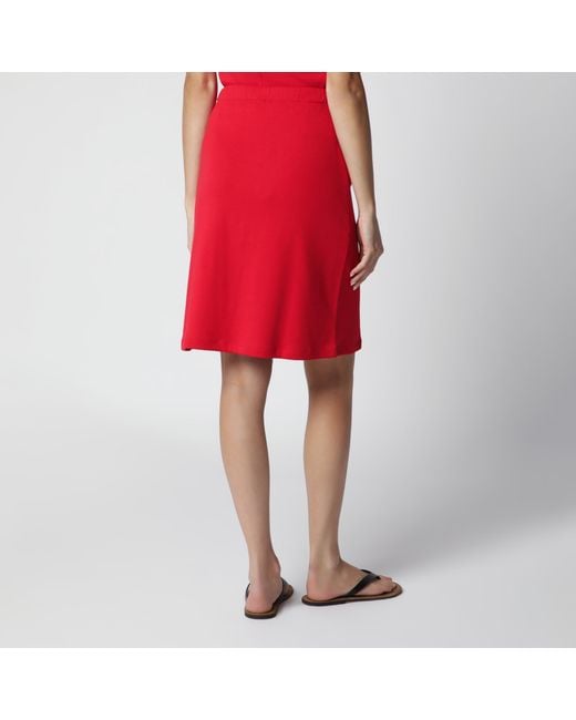 Flore Flore Red Marie Organic Cotton Skirt