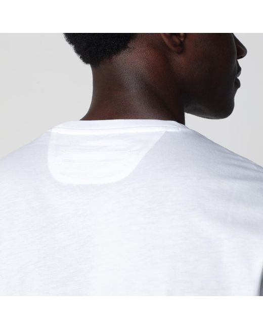 Zegna White Cotton T-Shirt for men