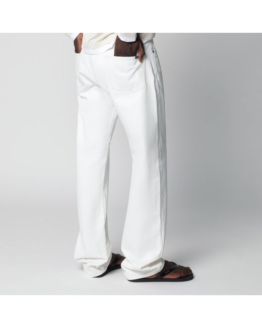 Prada White Denim Jeans for men