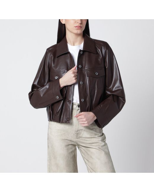 Loewe Black Lamb Nappa Leather Jacket