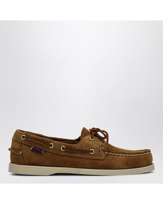 Sebago Brown Portland Artisan Loafer Curry for men