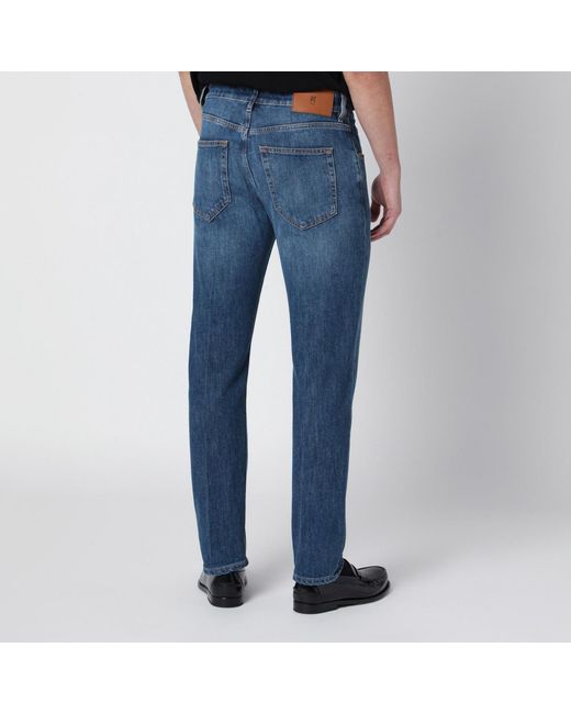 PT Torino Medium Blue Slim Jeans for men
