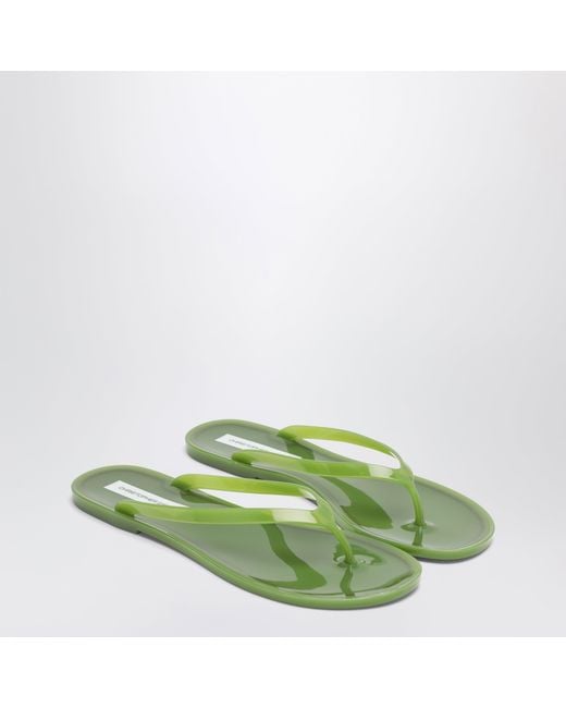 Christopher Esber Green Jo Thong Sandals