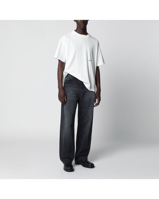 Represent White Micro Owners Club Cotton T-Shirt for men