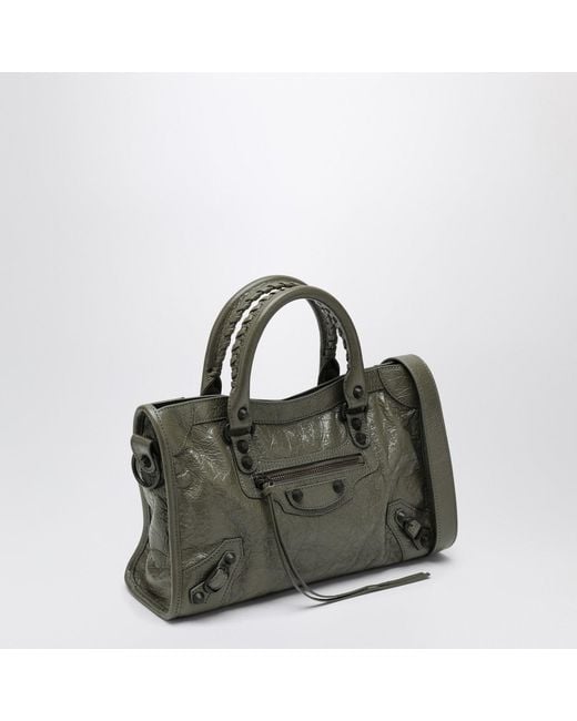 Balenciaga Green Le City Small Tote Bag