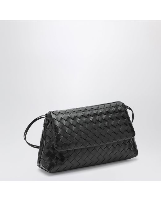 Bottega Veneta Black Intrecciato Giorno Clutch