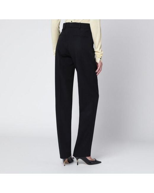 Pantaloni neri in lana di Jacquemus in Black