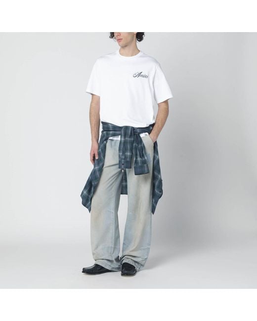 Amiri Blue Baggy Jeans for men