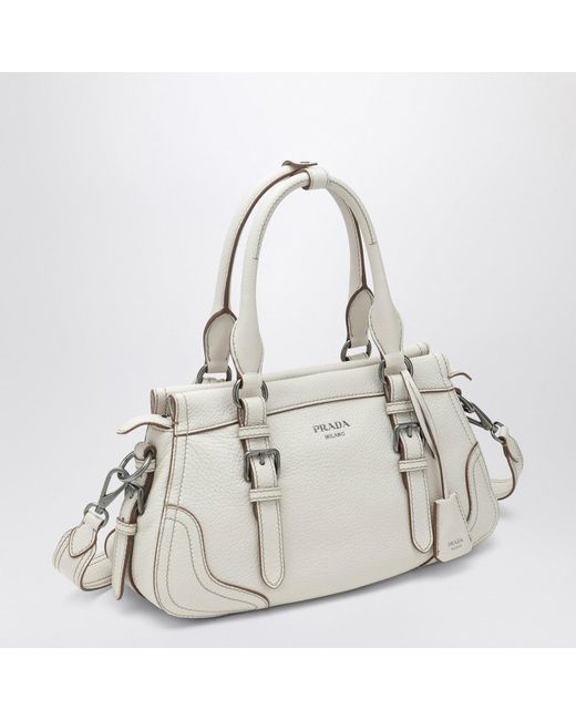 Prada White Large Shopping Bag