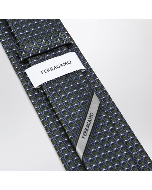 Cravatta di Ferragamo in Gray da Uomo