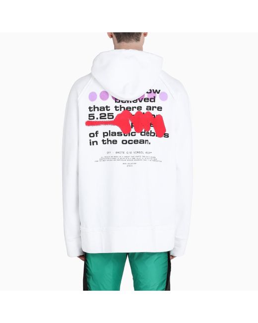 off white ocean hoodie