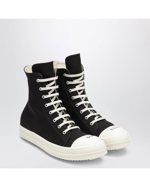 Rick Owens Black Tower Sneakers for men