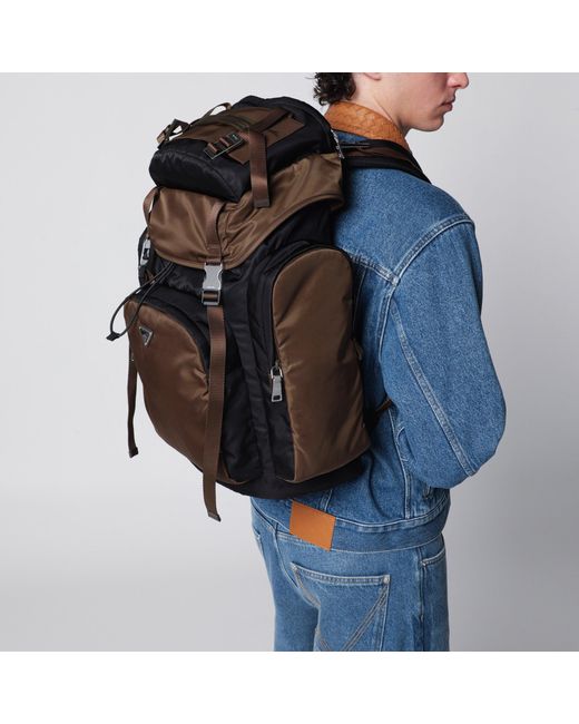 Prada Black Backpack for men