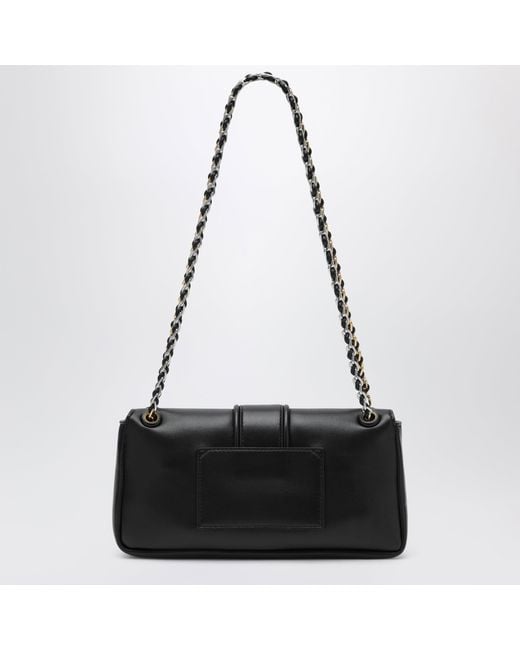 Jacquemus Black Chaãne Soft Shoulder Bag