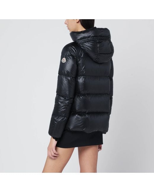 Moncler Black Shiny Zip Jacket