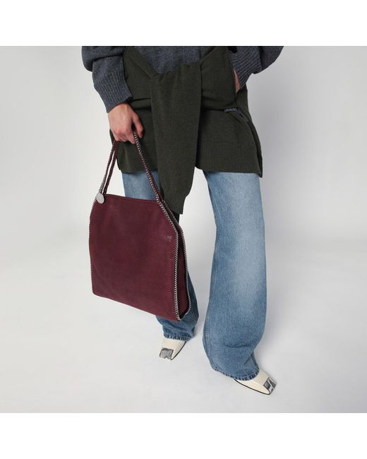 Stella McCartney Purple Tote Bag Baby Bella Large Plum Colour