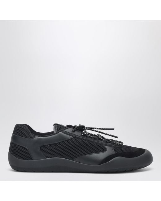 Prada Black Speedrock Sneakers for men