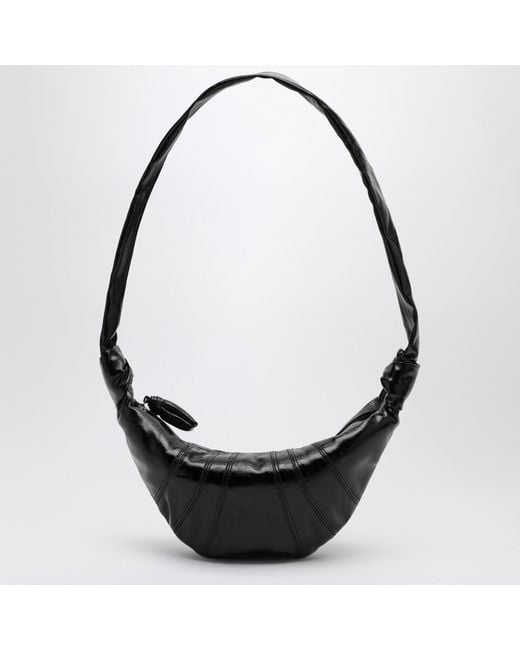 Lemaire Black Small Croissant Bag