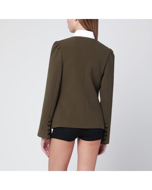 NAMACHEKO Green Moss Wool Blend Jacket