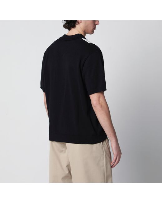 Carhartt Black Striped S/S Mello Knit Shirt for men