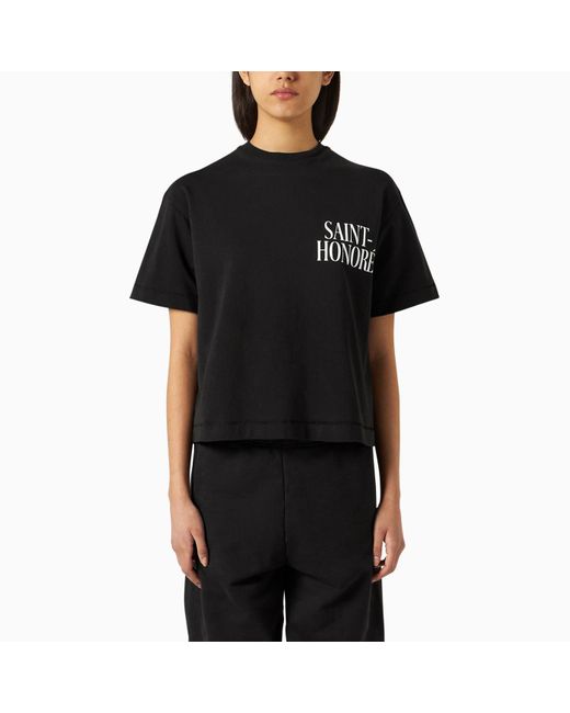 1989 STUDIO Black Saint-honoré T-shirt