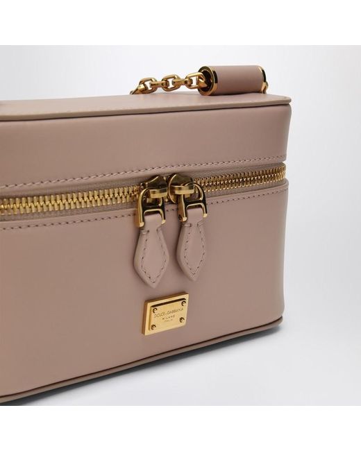 Borsa a tracolla sicily cipria di Dolce & Gabbana in Pink