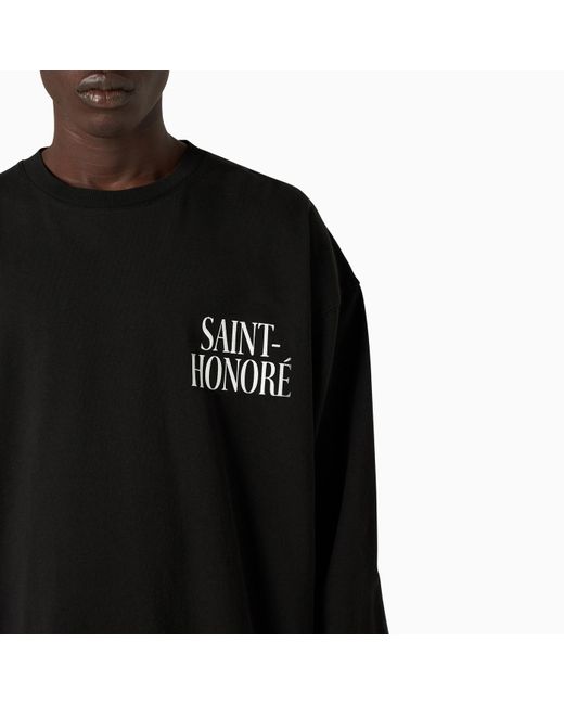 1989 STUDIO Black Studio Paris T-shirt for men