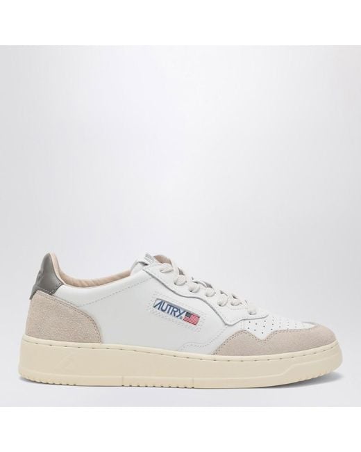 Autry White Medalist Trainer for men