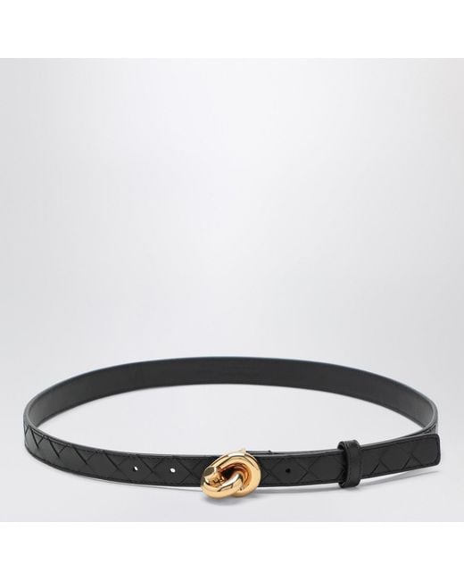 Bottega Veneta Black Knot Belt