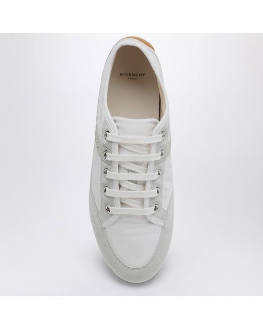 Givenchy White Silm Sneakers for men