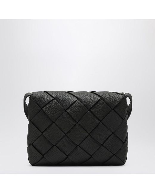 Bottega Veneta Dunkelgrüne Diago Tasche in Black für Herren