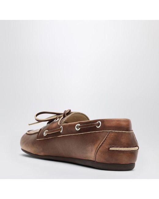 Miu Miu Brown Low Shoes