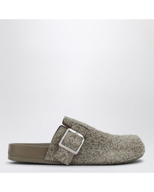 Mule Ease Buckle Vert Kaki Loewe pour homme en coloris Gray
