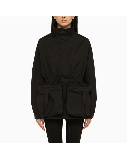 Wardrobe NYC Black Lightweight Nylon Jacket