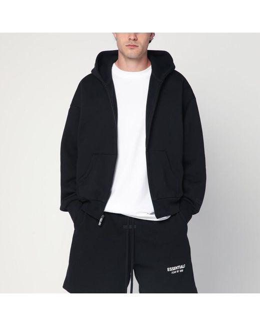 Fear Of God Black Fleece Cotton Sweatshirt With Logo for men