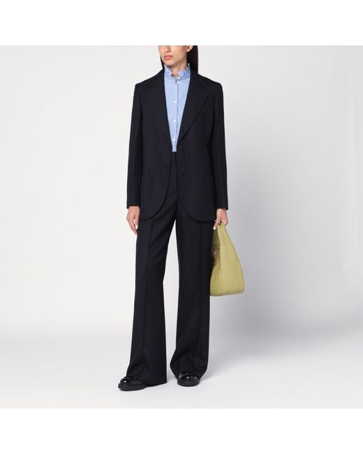 Prada Blue Single-Breasted Jacket