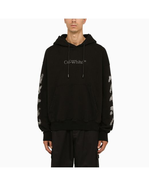 Off white black and hotsell red hoodie