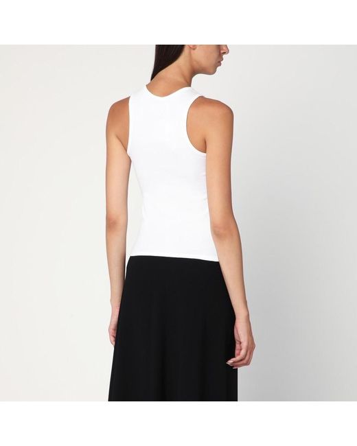 Vivienne Westwood Black Tank Top With Orb Logo