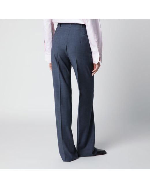 Max Mara Blue Classic Trousers