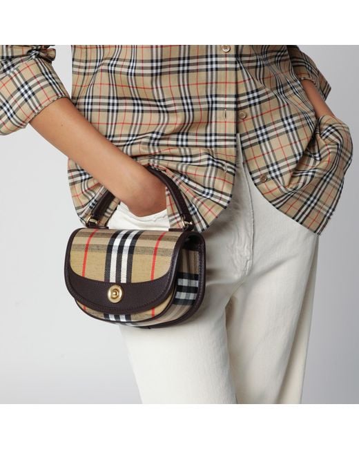 Burberry Black Highlands Mini Bag