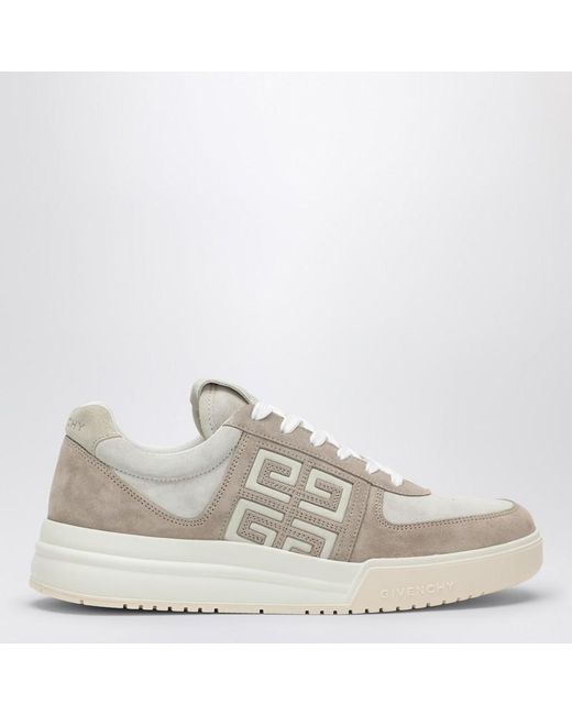 Sneaker g4 beige/bianca in pelle scamosciata di Givenchy in White